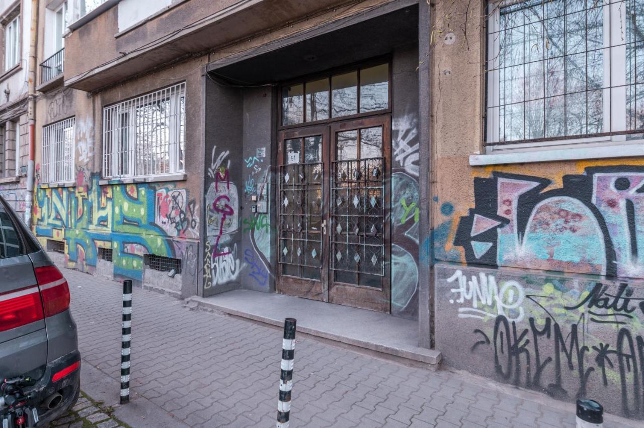 Industrial 2-Bdr Flat By The National Stadium Sofia Exterior photo